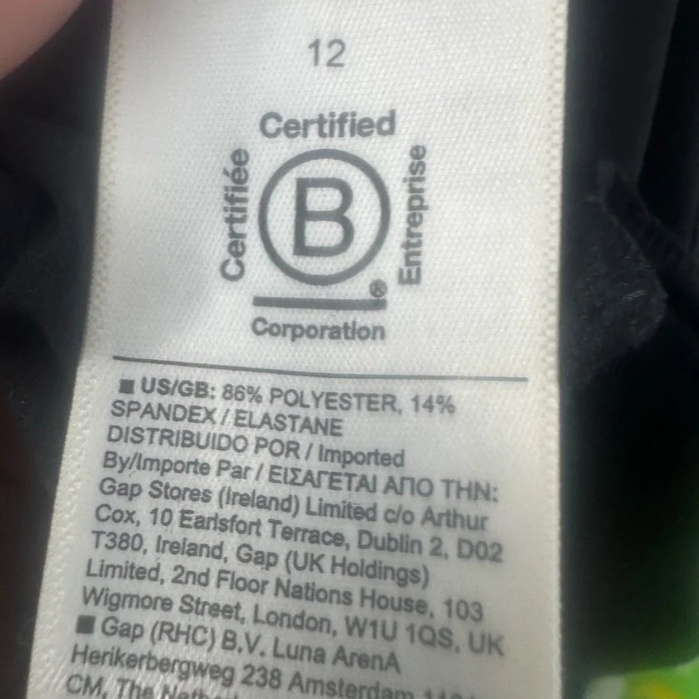 Athleta Vienna Cargo Pants Black Size 12